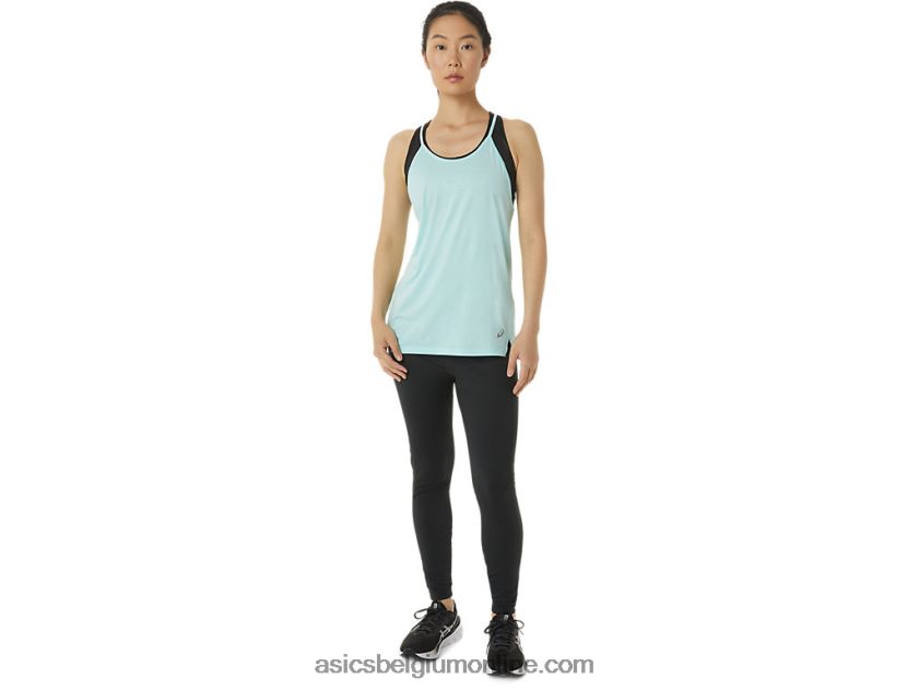 tanktop voor dames V6HXR23304 helderblauwe spacedye Asics