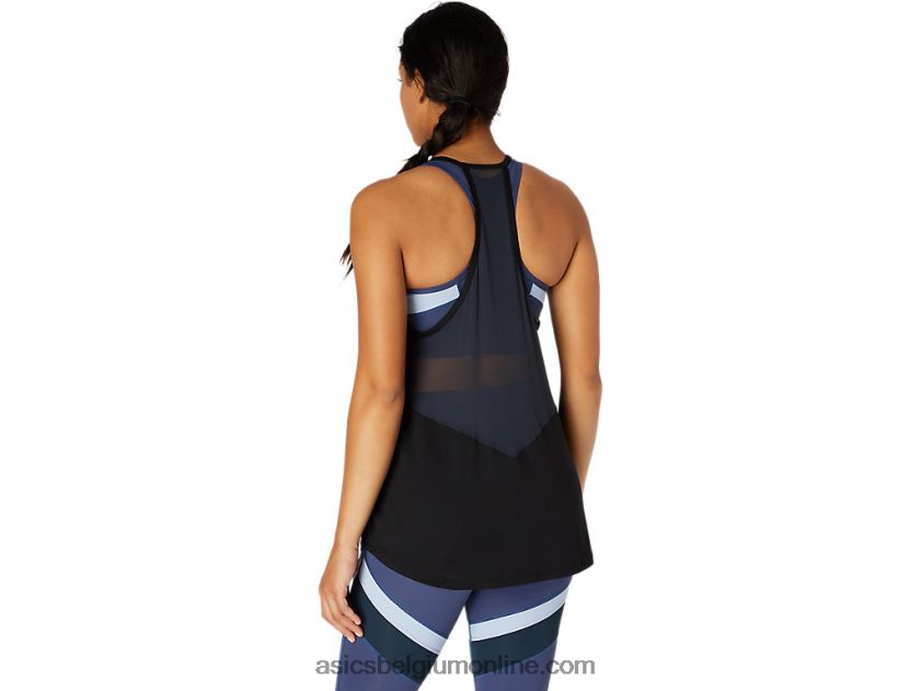 tanktop voor dames V6HXR23755 prestatie zwart Asics