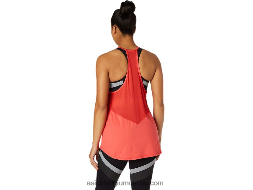 tanktop voor dames V6HXR23775 roze grapefruit Asics