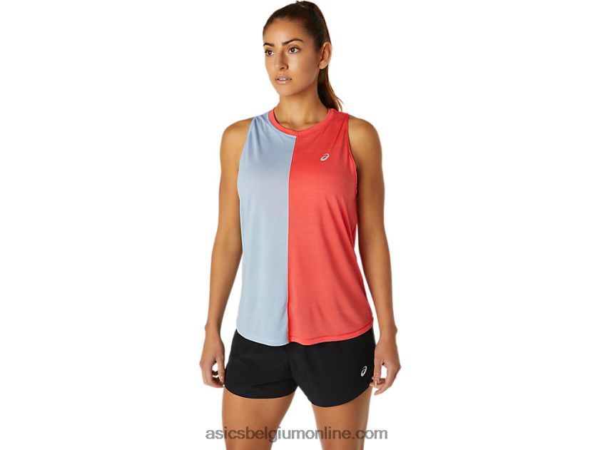 tokyo-tanktop voor dames V6HXR23760 roze pompelmoes/mist Asics