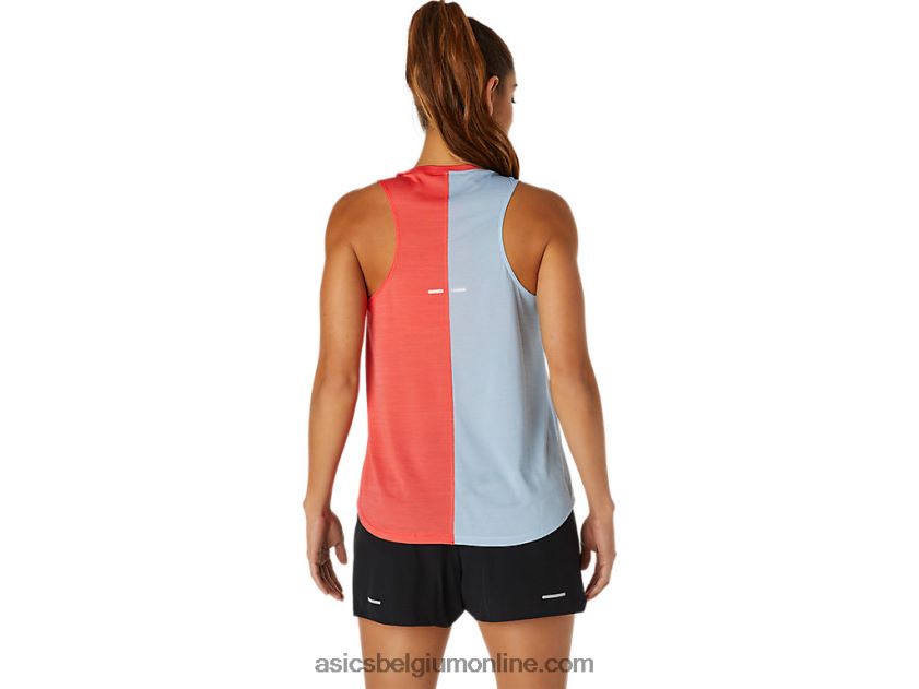 tokyo-tanktop voor dames V6HXR23760 roze pompelmoes/mist Asics