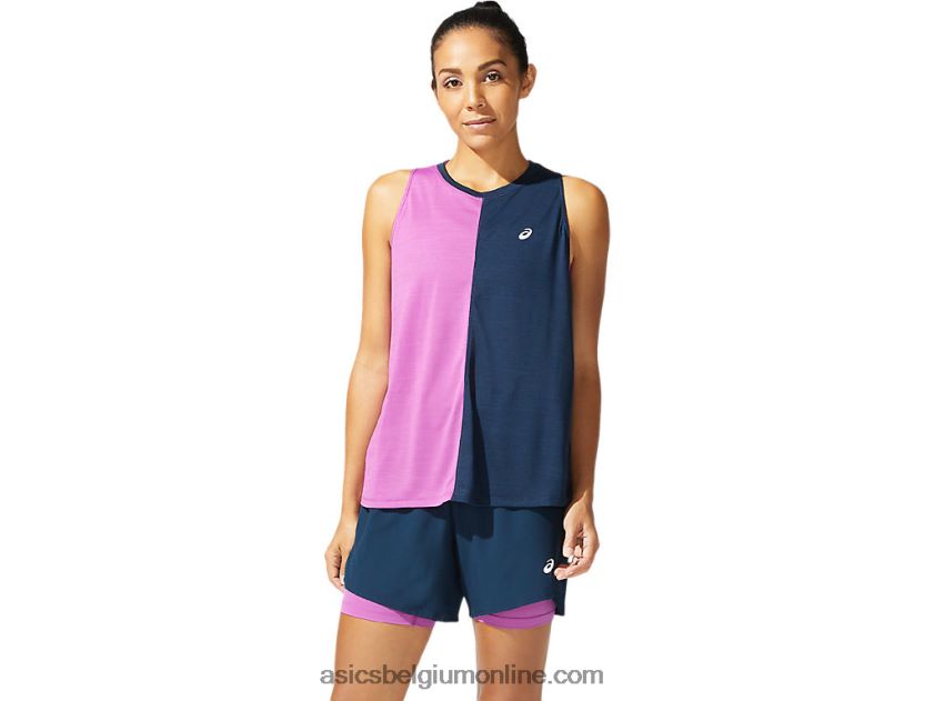 tokyo-tanktop voor dames V6HXR24041 franse blauwe/digitale druif Asics