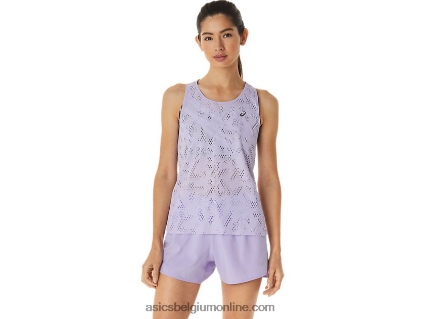 ventilerende actibreeze-tanktop voor dames V6HXR23000 damp Asics