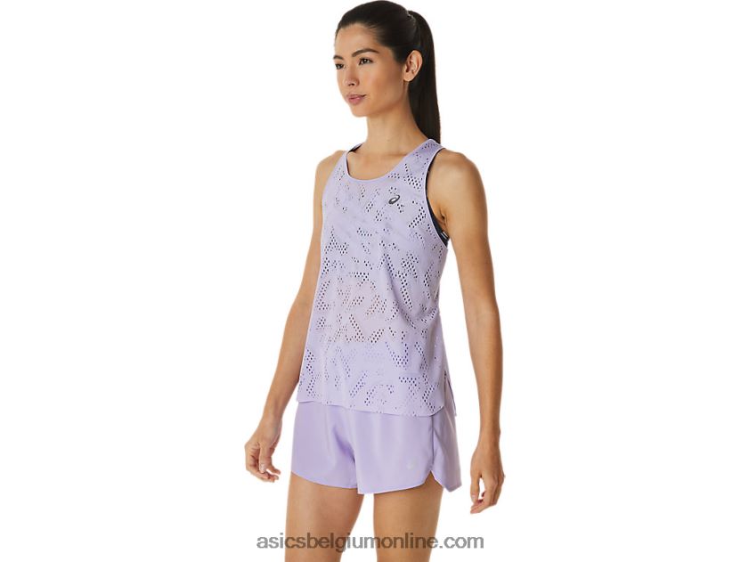 ventilerende actibreeze-tanktop voor dames V6HXR23000 damp Asics