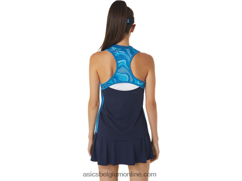 wedstrijd tanktop voor dames V6HXR22556 herboren blauw Asics