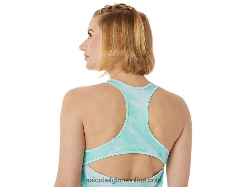 wedstrijd tanktop voor dames V6HXR23065 vers ijs Asics