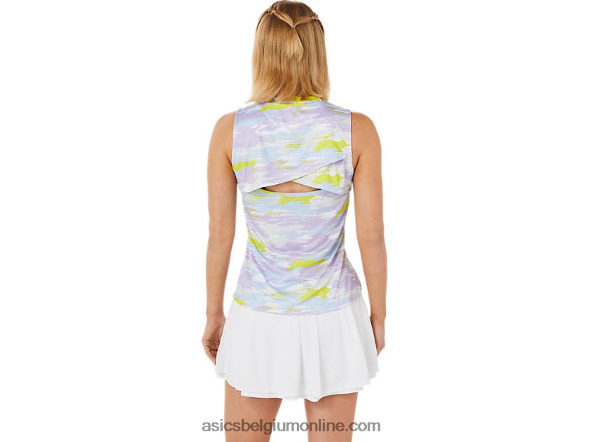wedstrijd tanktop voor dames V6HXR23494 murasaki Asics