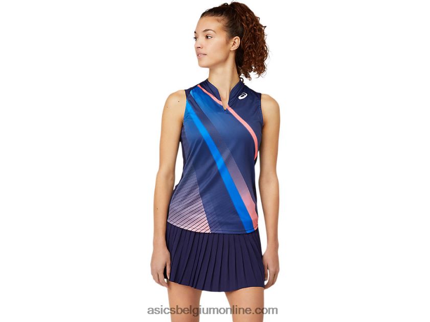 wedstrijd tanktop voor dames V6HXR23862 peacoat Asics