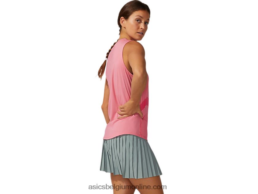 wedstrijd tanktop voor dames V6HXR23933 perzik bloemblad Asics