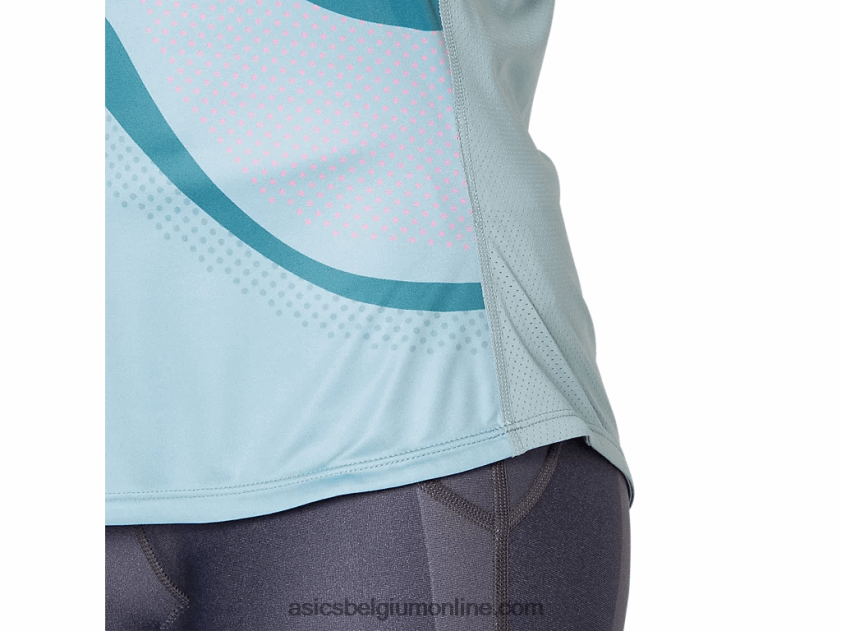 wedstrijd tanktop voor dames V6HXR24045 rook blauw Asics