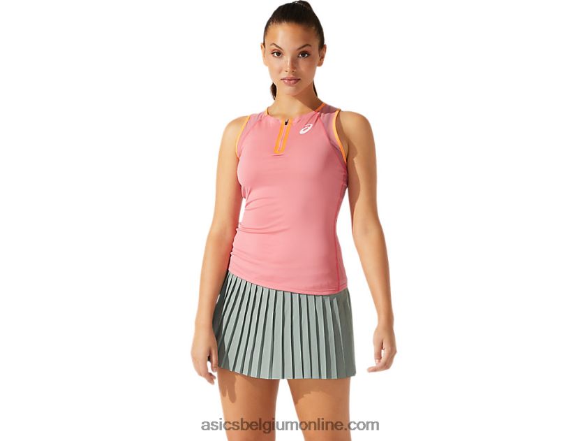 wedstrijdtank voor dames V6HXR23931 perzik bloemblad Asics