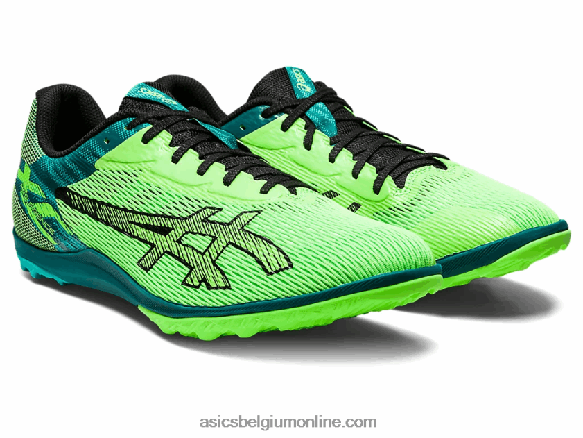 heropleving xc V6HXR2681 groene gekko/zwart Asics