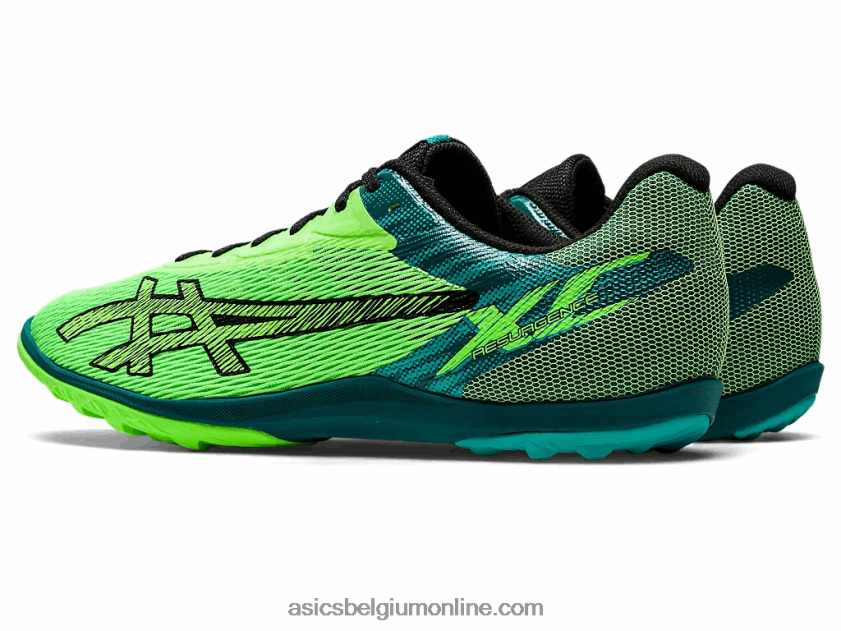 heropleving xc V6HXR2681 groene gekko/zwart Asics