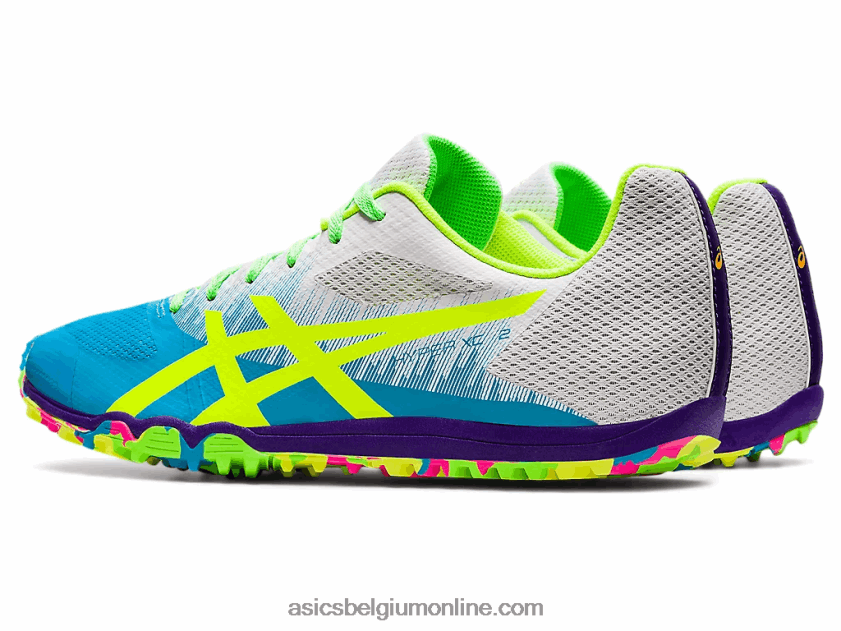 hyper xc 2 V6HXR21665 digitaal aqua/veiligheidsgeel Asics