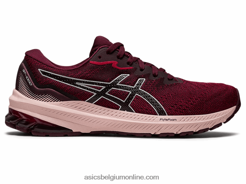 GT-1000 11 V6HXR22995 cranberry/puur zilver Asics