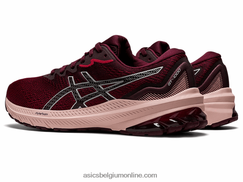 GT-1000 11 V6HXR22995 cranberry/puur zilver Asics