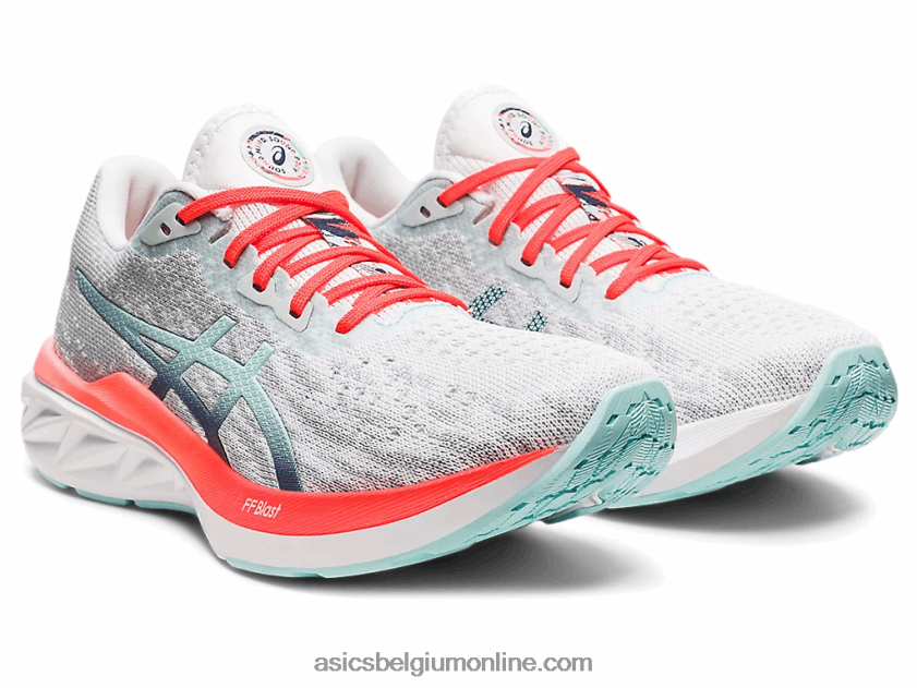 dynablast 2 V6HXR23742 wit/donderblauw Asics