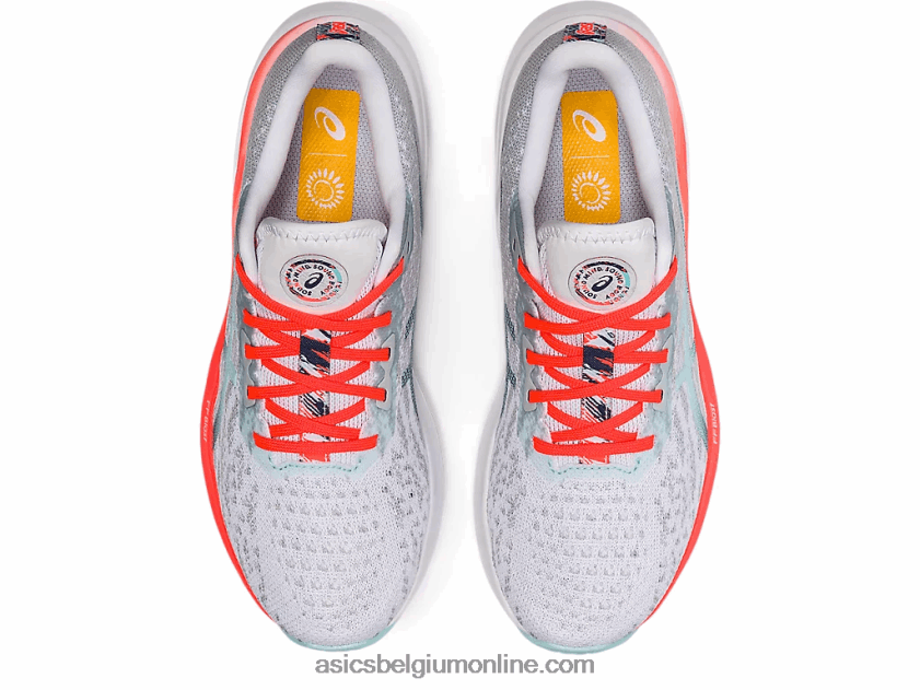 dynablast 2 V6HXR23742 wit/donderblauw Asics