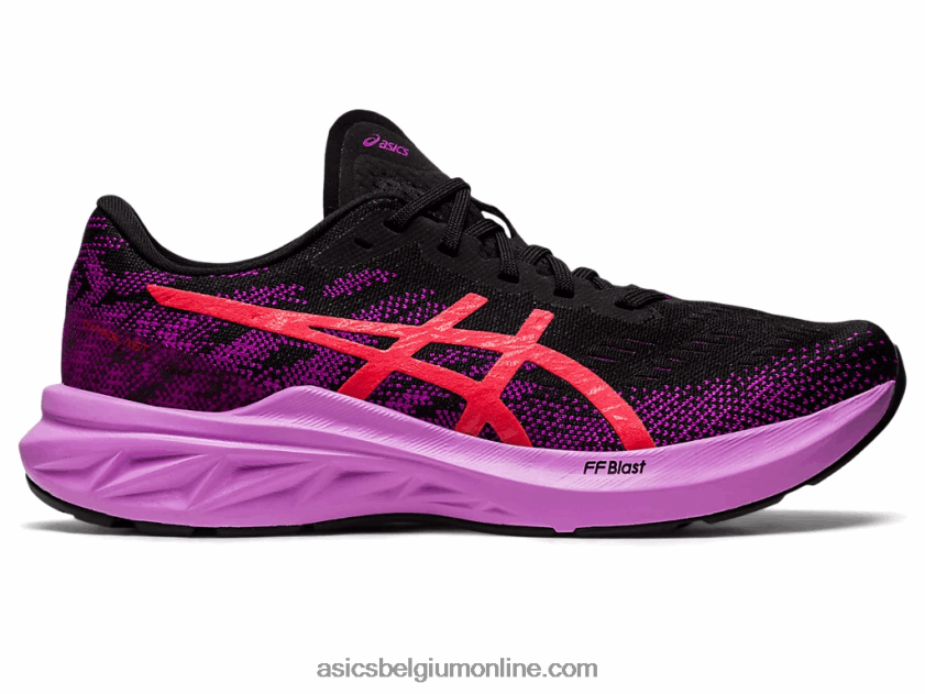 dynablast 3 V6HXR22729 zwart/rood alarm Asics