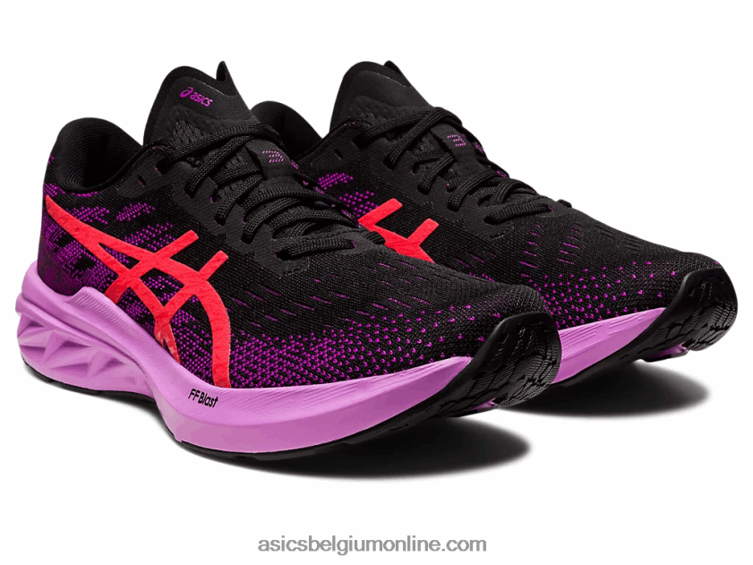 dynablast 3 V6HXR22729 zwart/rood alarm Asics
