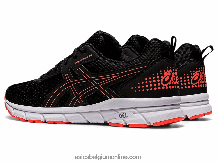 gel-33 V6HXR23911 zwart/flitskoraal Asics
