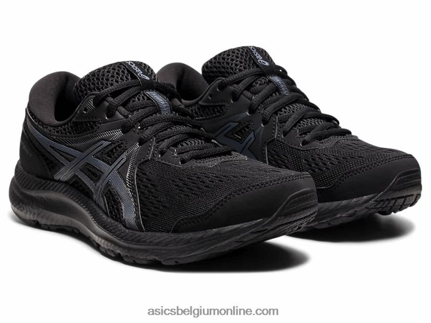 gel-contend 7 breed V6HXR24013 zwart/draagtas grijs Asics