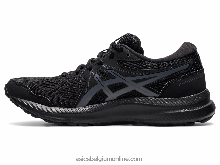 gel-contend 7 breed V6HXR24013 zwart/draagtas grijs Asics