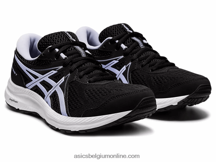gel-contend 7 breed V6HXR24018 zwart/lila opaal Asics