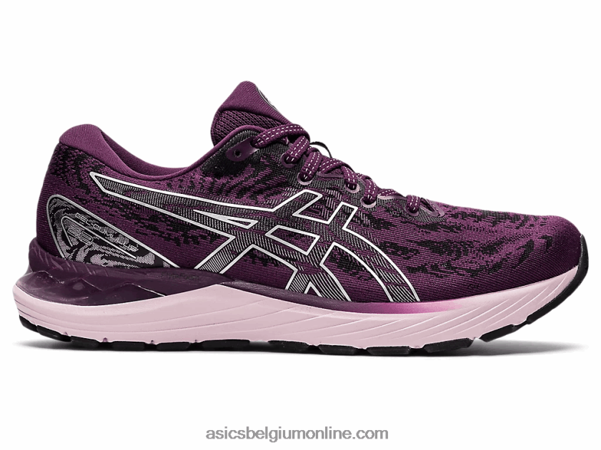 gel-cumulus 23 V6HXR23551 diep pruim/puur zilver Asics