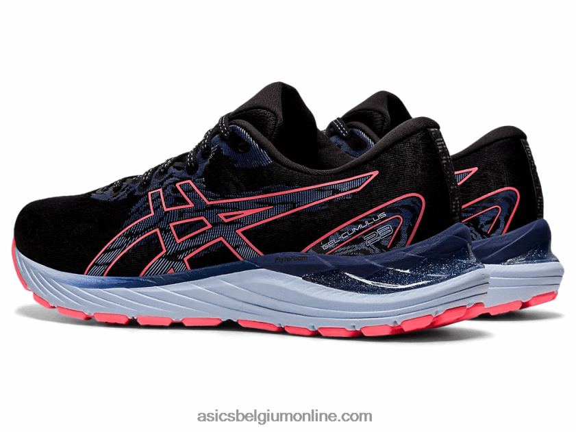 gel-cumulus 23 V6HXR23886 zwart/vlammend koraal Asics
