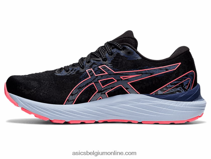 gel-cumulus 23 V6HXR23886 zwart/vlammend koraal Asics