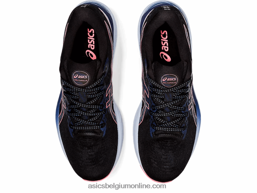 gel-cumulus 23 V6HXR23886 zwart/vlammend koraal Asics