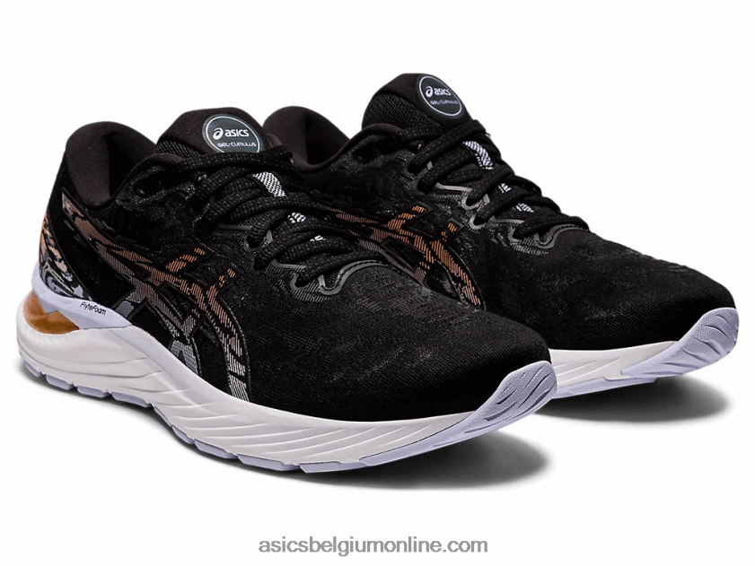 gel-cumulus 23 V6HXR23923 zwart/zon perzik Asics