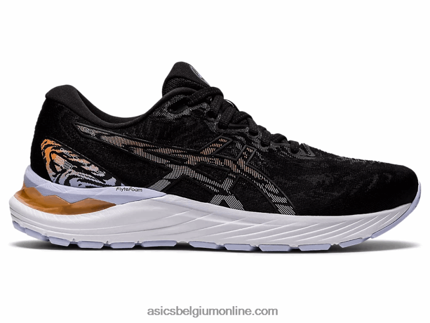 gel-cumulus 23 breed V6HXR23929 zwart/zon perzik Asics