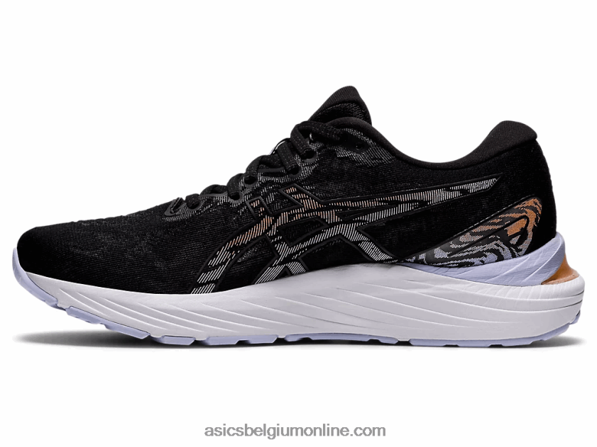 gel-cumulus 23 breed V6HXR23929 zwart/zon perzik Asics