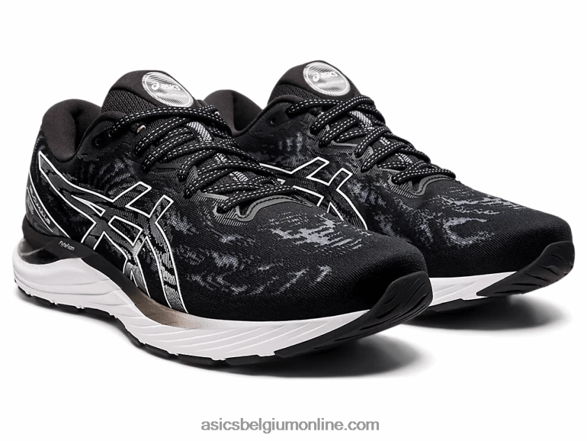 gel-cumulus 23 breed V6HXR23930 zwart wit Asics