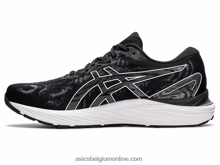 gel-cumulus 23 breed V6HXR23930 zwart wit Asics