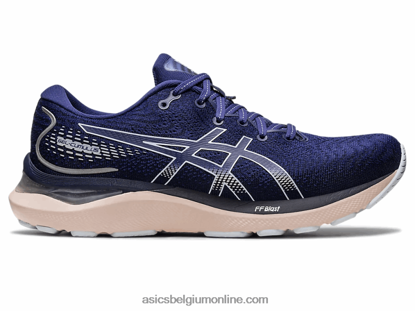gel-cumulus 24 V6HXR22391 indigoblauw/hemel Asics