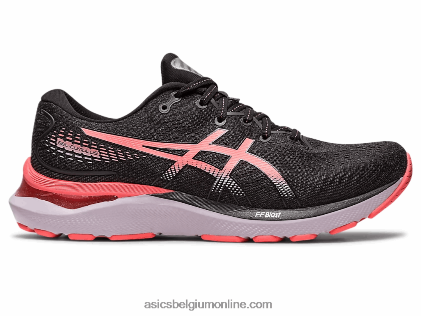 gel-cumulus 24 V6HXR22401 zwart/papaja Asics