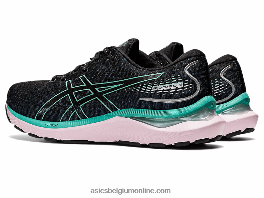 gel-cumulus 24 V6HXR23237 zwart/salie Asics