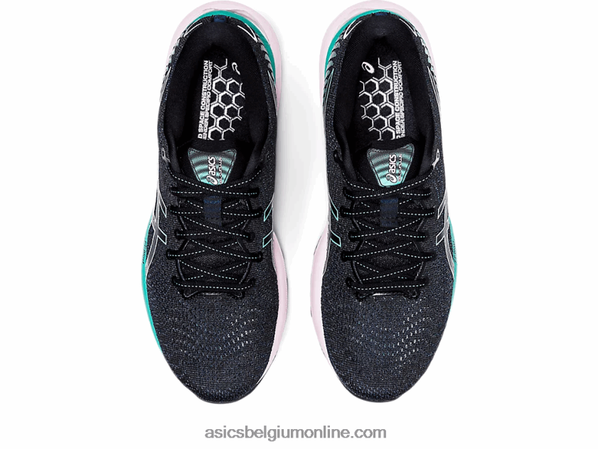 gel-cumulus 24 V6HXR23237 zwart/salie Asics