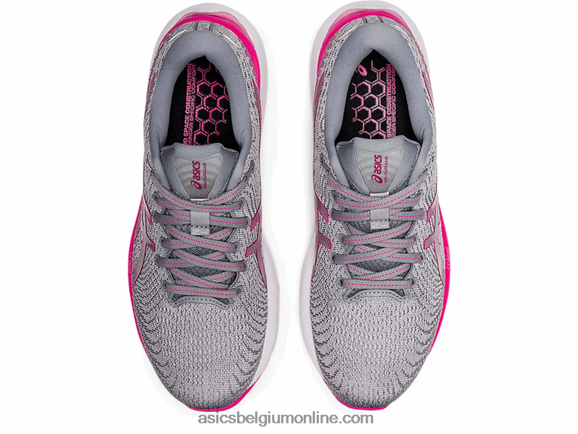 gel-cumulus 24 breed V6HXR23207 bladsteen/roze glo Asics