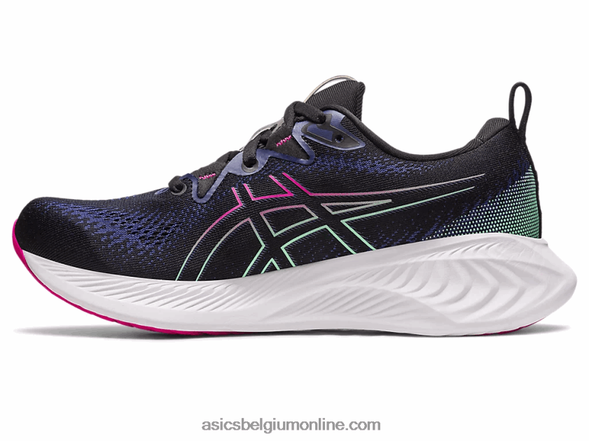 gel-cumulus 25 V6HXR22133 zwart/roze rave Asics