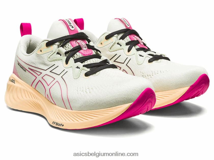 gel-cumulus 25 V6HXR22135 fluister groen/roze rave Asics