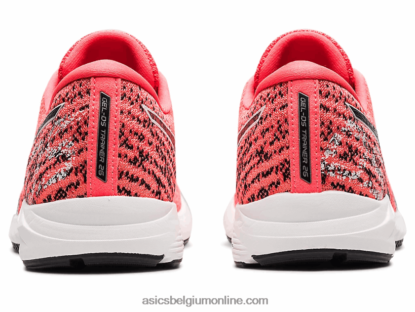 gel ds trainer 26 V6HXR23872 vlammend koraal/zwart Asics