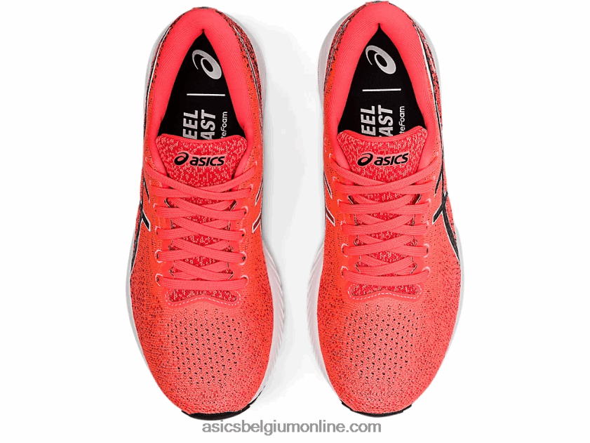 gel ds trainer 26 V6HXR23872 vlammend koraal/zwart Asics