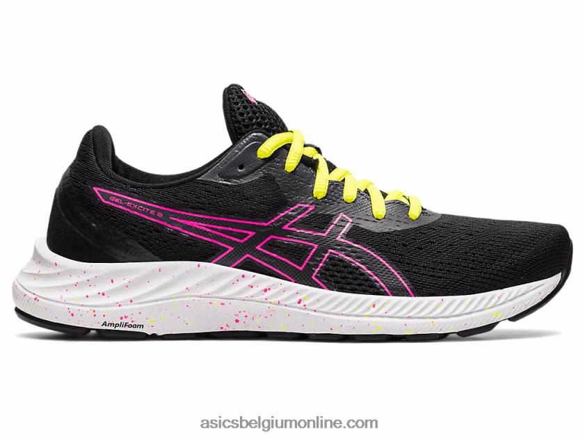 gel-excite 8 V6HXR24005 zwart/felroze Asics
