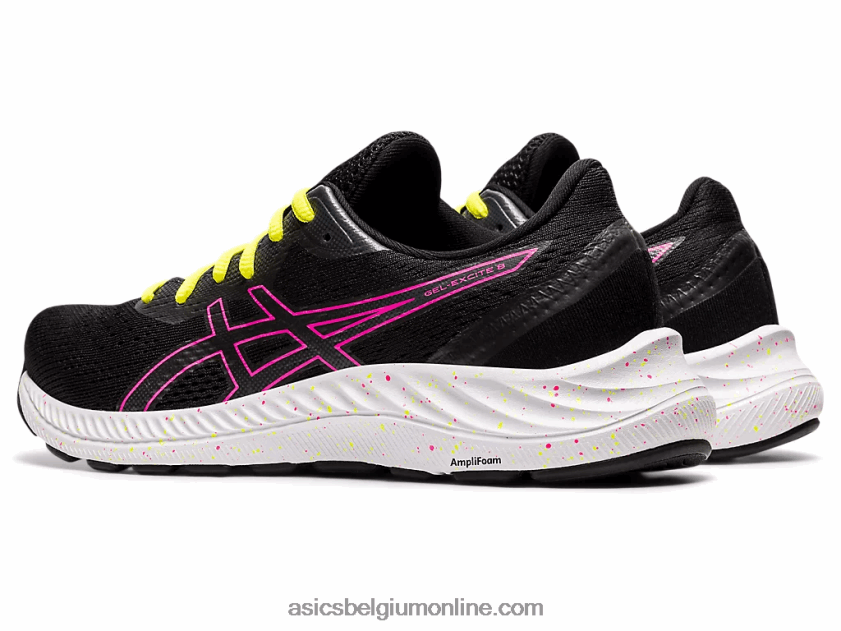 gel-excite 8 V6HXR24005 zwart/felroze Asics