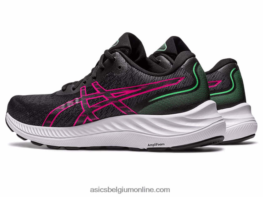 gel-excite 9 V6HXR22278 zwart/roze rave Asics