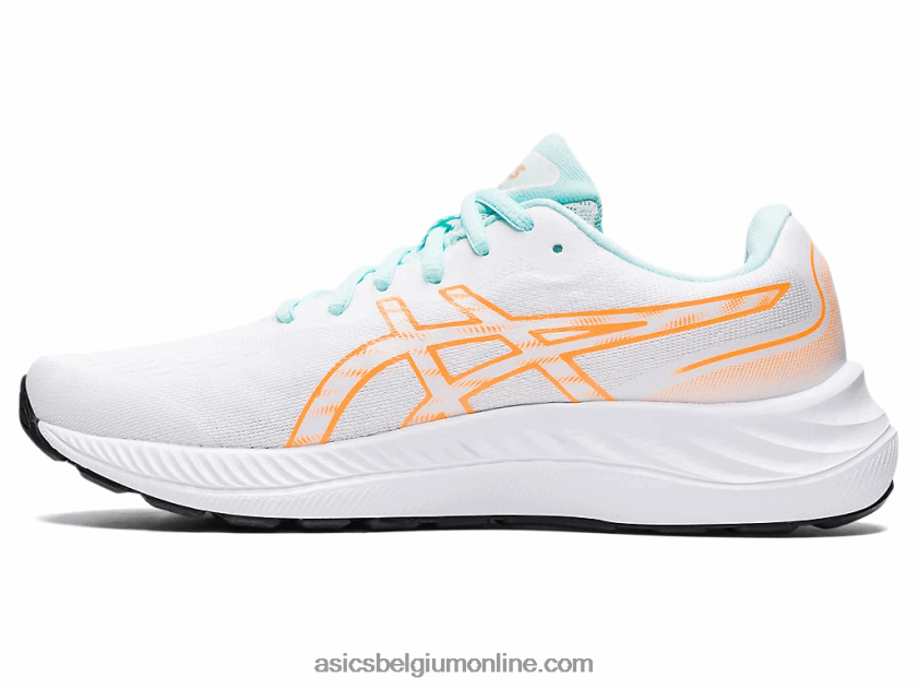 gel-excite 9 V6HXR23243 wit/oranje pop Asics